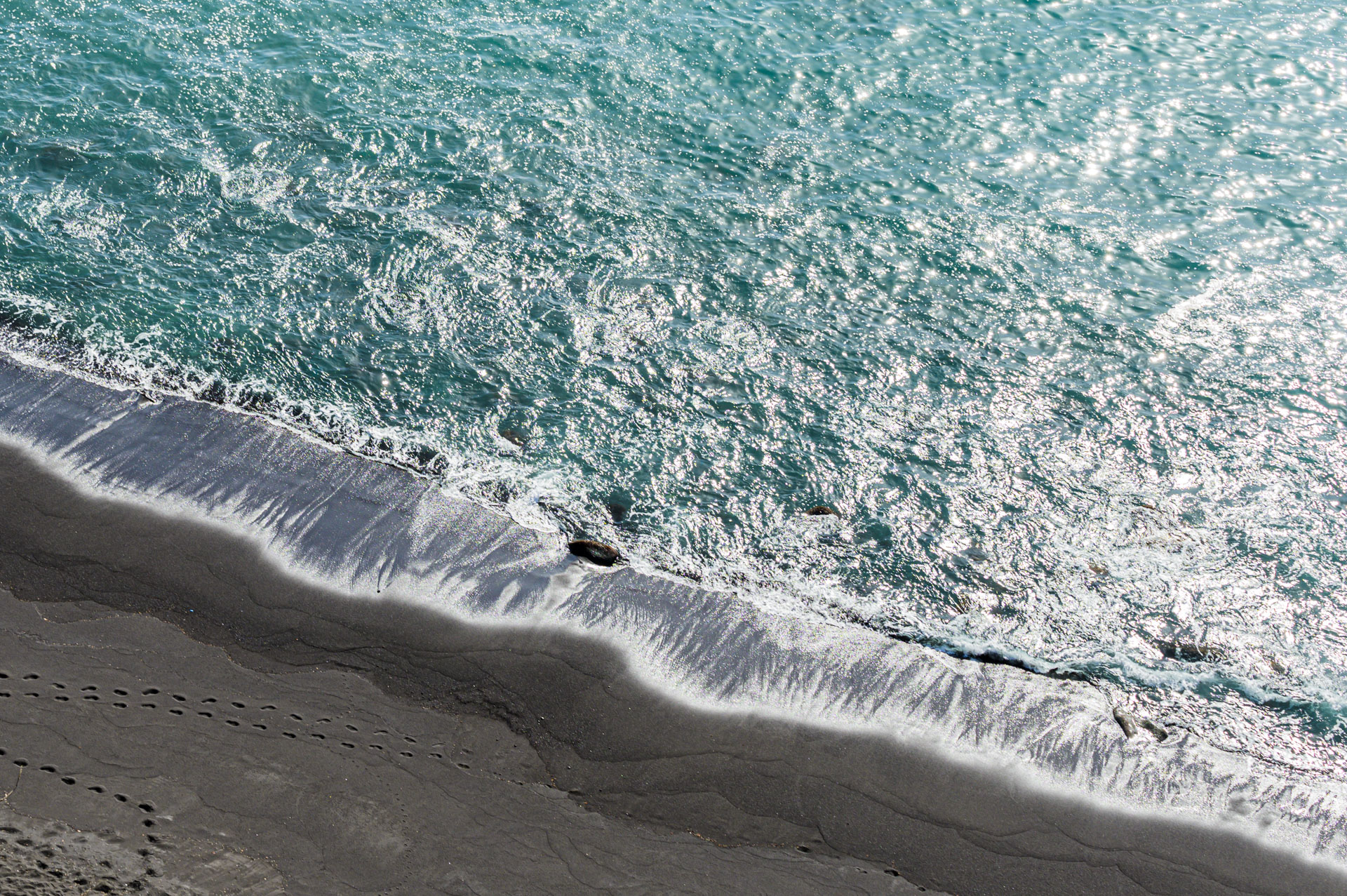 Welle am Strand