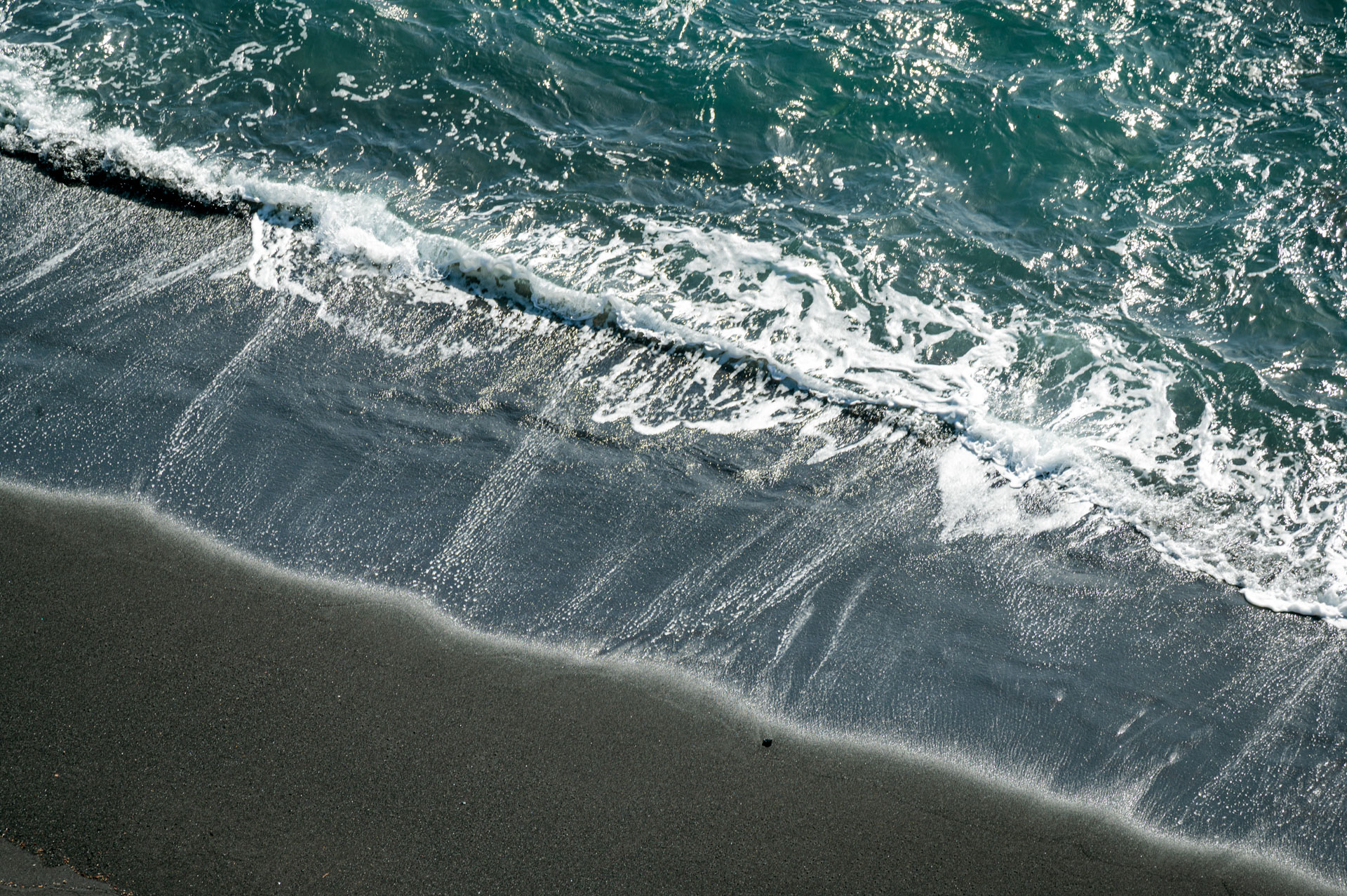 Welle am Strand