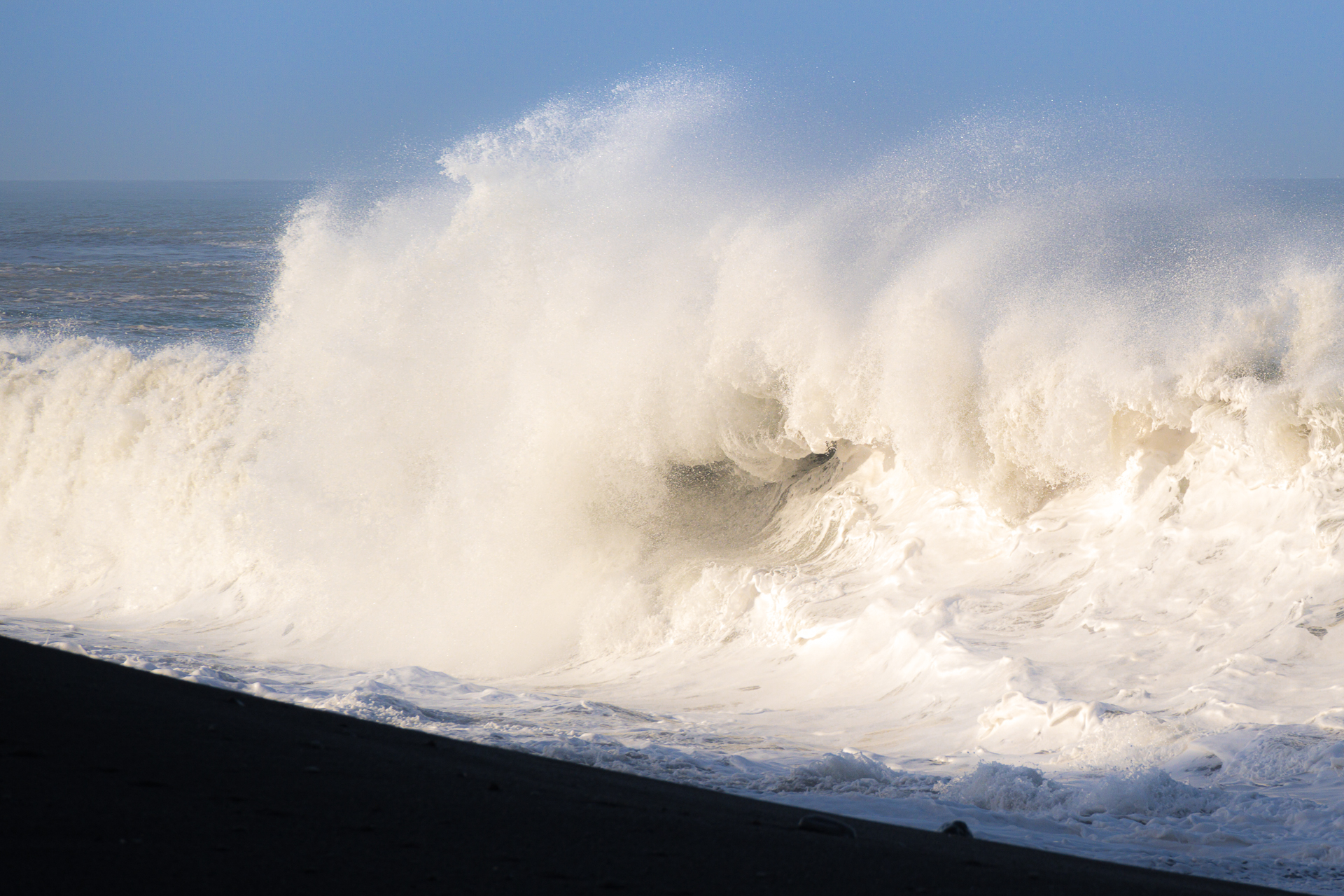 tosende Welle