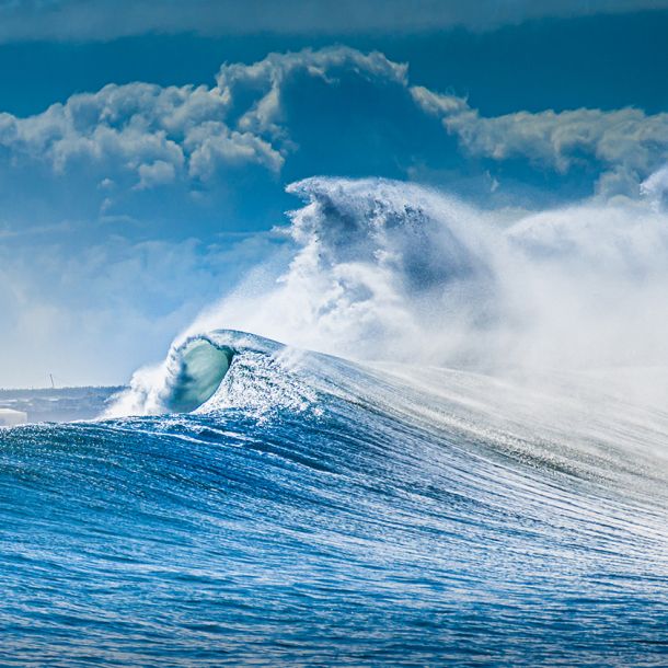 tosende Welle